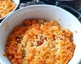 Une image de l'étape 4 de Crumble pommes mirabelles.