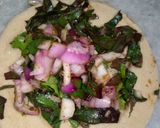 बीट ग्रीन परांठा (Beet green prantha recipe in hindi) रेसिपी चरण 3 फोटो