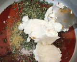 A picture of step 5 of Achari Paneer Tikka Masala.