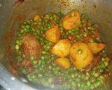 A picture of step 7 of Peas beef stew.