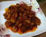 இறால் மிளகாய் வறுவல்/Prawn chilli fry Recipe in Tamil) ரெசிபி ஸ்டேப் 6 புகைப்படம்