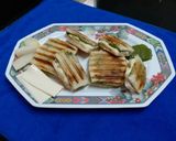 A picture of step 5 of Grilled Potato Cheese Sandwich.