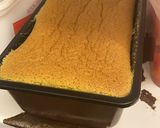 Hình bước làm 5 của món Matcha flan cake