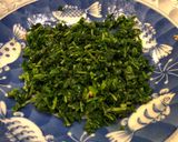 A picture of step 7 of Cold Tossed Malan Greens.