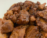 Foto del paso 3 de la receta: Dados de cerdo con soja y mostaza antigua