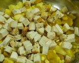 รูปขั้นตอนการทำที่ 1 ของ สลัดฟักทองมันฝรั่งอกไก่ไข่ต้มนมสด
