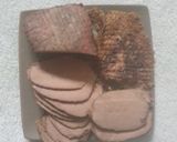 A picture of step 1 of Beef Roast with mash.