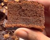 Foto langkah ke 4 dari resep Bolu coklat almond.