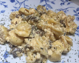Foto del paso 5 de la receta: Tortellinis de carne a la carbonara con champiñones