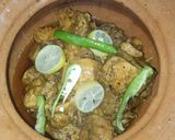 A picture of step 9 of Smoked chicken handi.