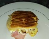 Foto del paso 4 de la receta: Sándwich con pollo asado, jamón, queso y huevos