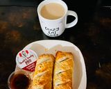 Foto langkah ke 6 dari resep Sausage Roll (Resep No.113).