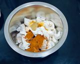 A picture of step 2 of Vitamin Rich Mushroom Cashew Masala.