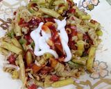 A picture of step 8 of Spicy yummy pasta.
