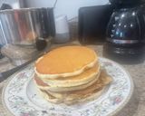 A picture of step 4 of Tres Estrellas Pancake Mix.