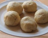 A picture of step 3 of Butter Garlic Naan with rye, barley and wheat flours.