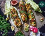 A picture of step 5 of Roasted Corn Butter Masala Bhutta.