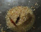A picture of step 2 of Dal Makhani.