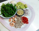 รูปขั้นตอนการทำที่ 2 ของ ยำผักกูด โดย ทำครัวง่ายๆbyจุไรรัตน์