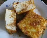 A picture of step 7 of Leche Frita 😍.