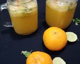 A picture of step 2 of Orange mojito.