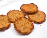 Vegán kókuszos banános keksz recept fázis 4 fotója
