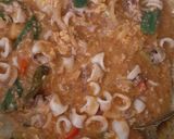 Foto langkah ke 4 dari resep Cumi Saos Padang.