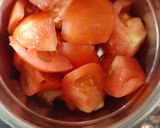 A picture of step 4 of French beans curry.
