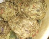 A picture of step 2 of Fish ball.