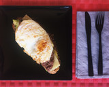 Foto del paso 2 de la receta: Tosta con aguacate, huevo y hamburguesa