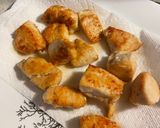 A picture of step 2 of Crispy chicken stir fry.