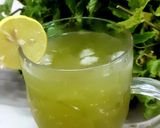 A picture of step 3 of Mint lemonade.