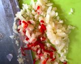 Hình bước làm 1 của món Nem cua bể Hải Phòng