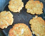 A picture of step 2 of Coconut rounds.