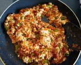 A picture of step 6 of Paneer cheese ghotala.