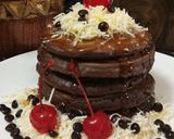 Foto langkah ke 8 dari resep Pancake coklat beng² moist.
