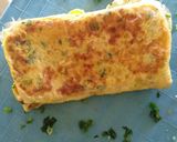 Foto langkah ke 7 dari resep Roti Panggang Selimut Telur Mayonais Pedas.