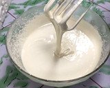 Foto langkah ke 2 dari resep Bolu kukus mekar tanpa soda anti gagal (hanya mixer 5menit).