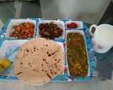 પાલક મગદાળ નું શાક રોટલી રેસીપી સ્ટેપ4ફોટો