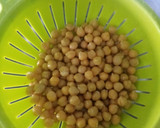 Foto del paso 1 de la receta: Ensalada templada de garbanzos con champiñón y gambas