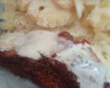 Foto del paso 2 de la receta: Paleta de cerdo con papa a la crema con roquefort