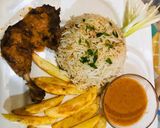 A picture of step 5 of Nandos peri peri Chicken.