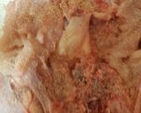 A picture of step 2 of My Roast Spatchcock Chicken with Pepper Sauce.❤.