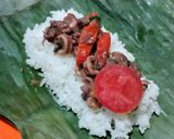Foto langkah ke 4 dari resep 273. Nasi Bakar Cumi.