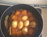 Foto langkah ke 3 dari resep Semur Telor Tahu Simpel.