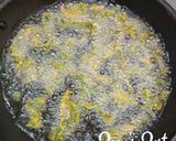 A picture of step 3 of Pyaaz Paalak Pakodi/Spinach Onion Pakodi.