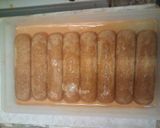 Foto del paso 1 de la receta: Postre de vainillas, dulce de leche y flan