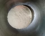 A picture of step 2 of Bao Bun with mushroom filling.