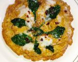 A picture of step 6 of Spinach Cheese Omelette 🧀 🧀 🥬.