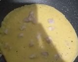 A picture of step 4 of Veg Omelette.